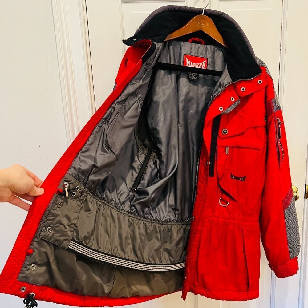 Vintage Marker Ski Jacket Coat Size Large 90's Y2K - Picture 9 of 16